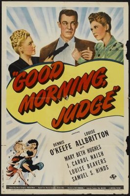 Good Morning, Judge movie poster (1943) Poster MOV_d66cd4a9