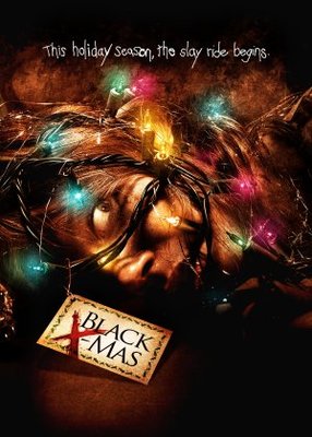 Black Christmas movie poster (2006) wooden framed poster