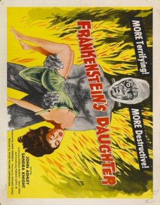 Frankenstein's Daughter movie poster (1958) mouse pad