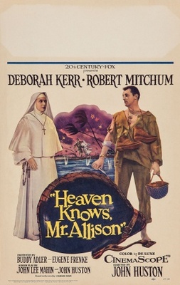 Heaven Knows, Mr. Allison movie poster (1957) wooden framed poster