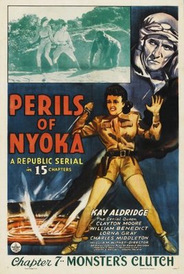 Perils of Nyoka movie poster (1942) wooden framed poster