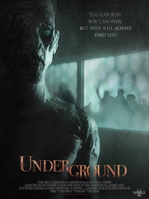 Under the Ground movie poster (2011) Stickers MOV_d6e2957d