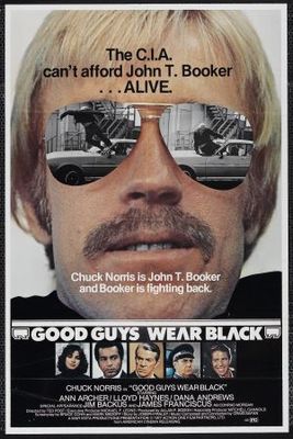 Good Guys Wear Black movie poster (1978) wooden framed poster