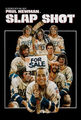 Slap Shot movie poster (1977) poster with hanger