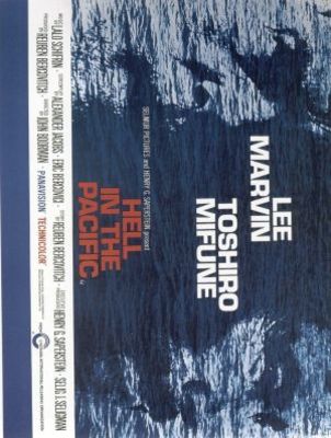 Hell in the Pacific movie poster (1968) poster with hanger