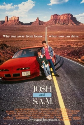 Josh and S.A.M. movie poster (1993) wood print