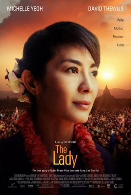 The Lady movie poster (2011) wooden framed poster
