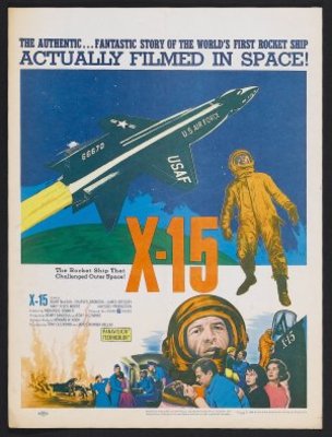 X-15 movie poster (1961) mouse pad