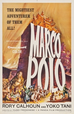 Marco Polo movie poster (1961) Stickers MOV_d771e79e