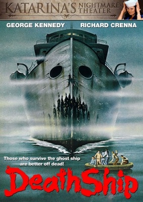 Death Ship movie poster (1980) metal framed poster