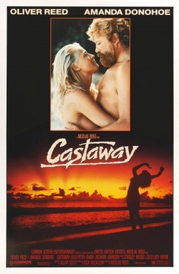 Castaway movie poster (1986) canvas poster