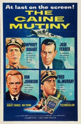 The Caine Mutiny movie poster (1954) mouse pad