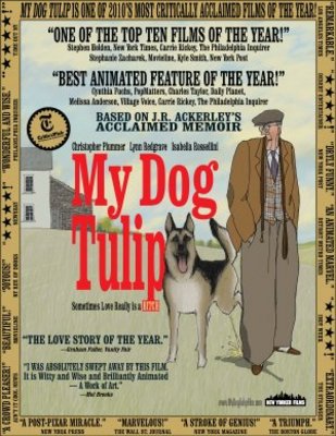 My Dog Tulip movie poster (2009) tote bag