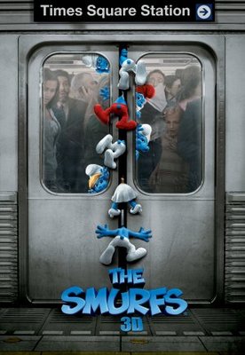 The Smurfs movie poster (2010) t-shirt