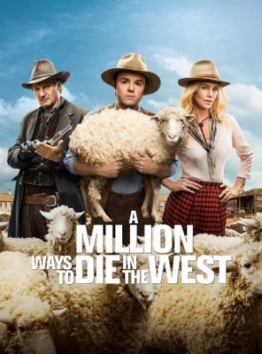A Million Ways to Die in the West movie poster (2014) puzzle MOV_d7a5cbc9