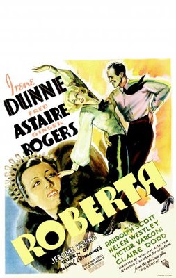 Roberta movie poster (1935) wooden framed poster