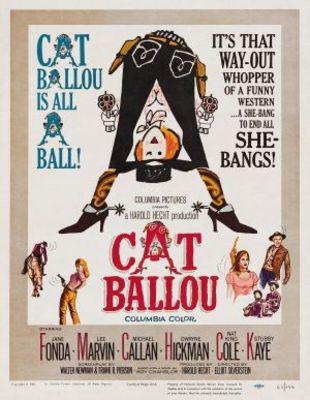 Cat Ballou movie poster (1965) hoodie