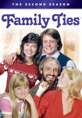 Family Ties movie poster (1982) wood print