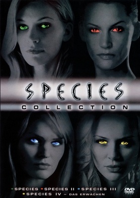 Species movie poster (1995) wooden framed poster
