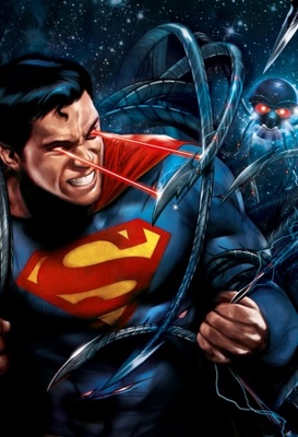 Superman: Unbound movie poster (2013) pillow