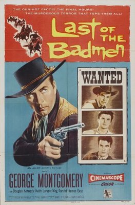 Last of the Badmen movie poster (1957) mug