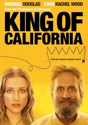King of California movie poster (2007) wood print