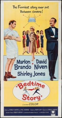 Bedtime Story movie poster (1964) wooden framed poster
