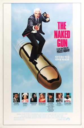 The Naked Gun movie poster (1988) canvas poster