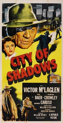 City of Shadows movie poster (1955) Longsleeve T-shirt