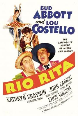 Rio Rita movie poster (1942) wood print