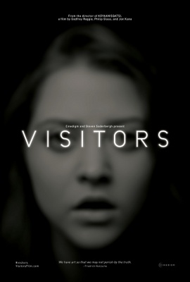 Visitors movie poster (2013) wooden framed poster