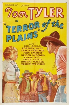 Terror of the Plains movie poster (1934) poster with hanger