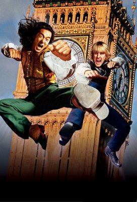 Shanghai Knights movie poster (2003) wooden framed poster