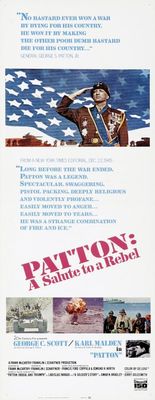 Patton movie poster (1970) canvas poster