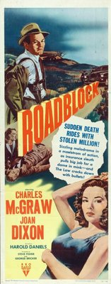 Roadblock movie poster (1951) tote bag