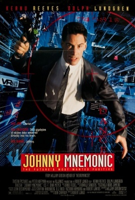 Johnny Mnemonic movie poster (1995) mouse pad