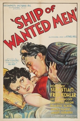 Ship of Wanted Men movie poster (1933) wood print