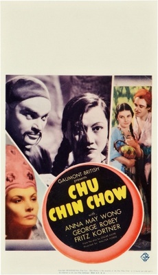 Chu Chin Chow movie poster (1934) wood print