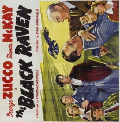 The Black Raven movie poster (1943) pillow