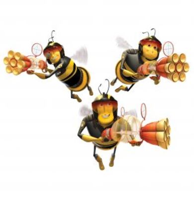 Bee Movie movie poster (2007) Stickers MOV_d8a26fb6