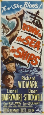 Down to the Sea in Ships movie poster (1949) t-shirt