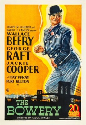 The Bowery movie poster (1933) canvas poster
