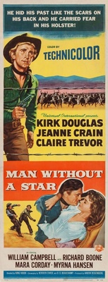 Man Without a Star movie poster (1955) mouse pad