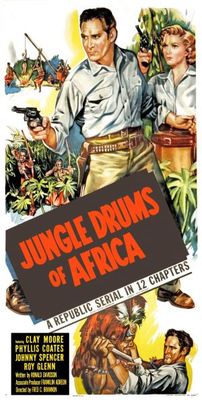 Jungle Drums of Africa movie poster (1953) Longsleeve T-shirt