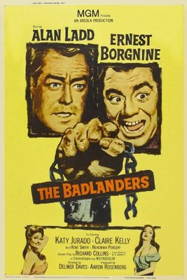 The Badlanders movie poster (1958) Poster MOV_d8e0f6d5