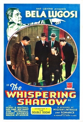 The Whispering Shadow movie poster (1933) poster with hanger