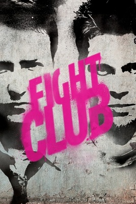 Fight Club movie poster (1999) wood print