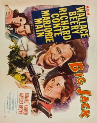 Big Jack movie poster (1949) poster with hanger