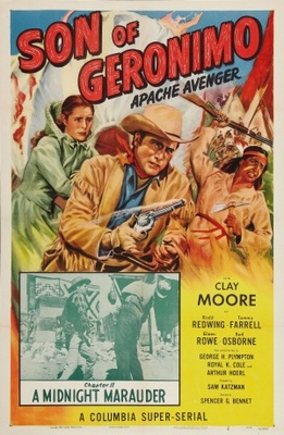 Son of Geronimo: Apache Avenger movie poster (1952) wooden framed poster