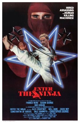 Enter the Ninja movie poster (1981) mouse pad